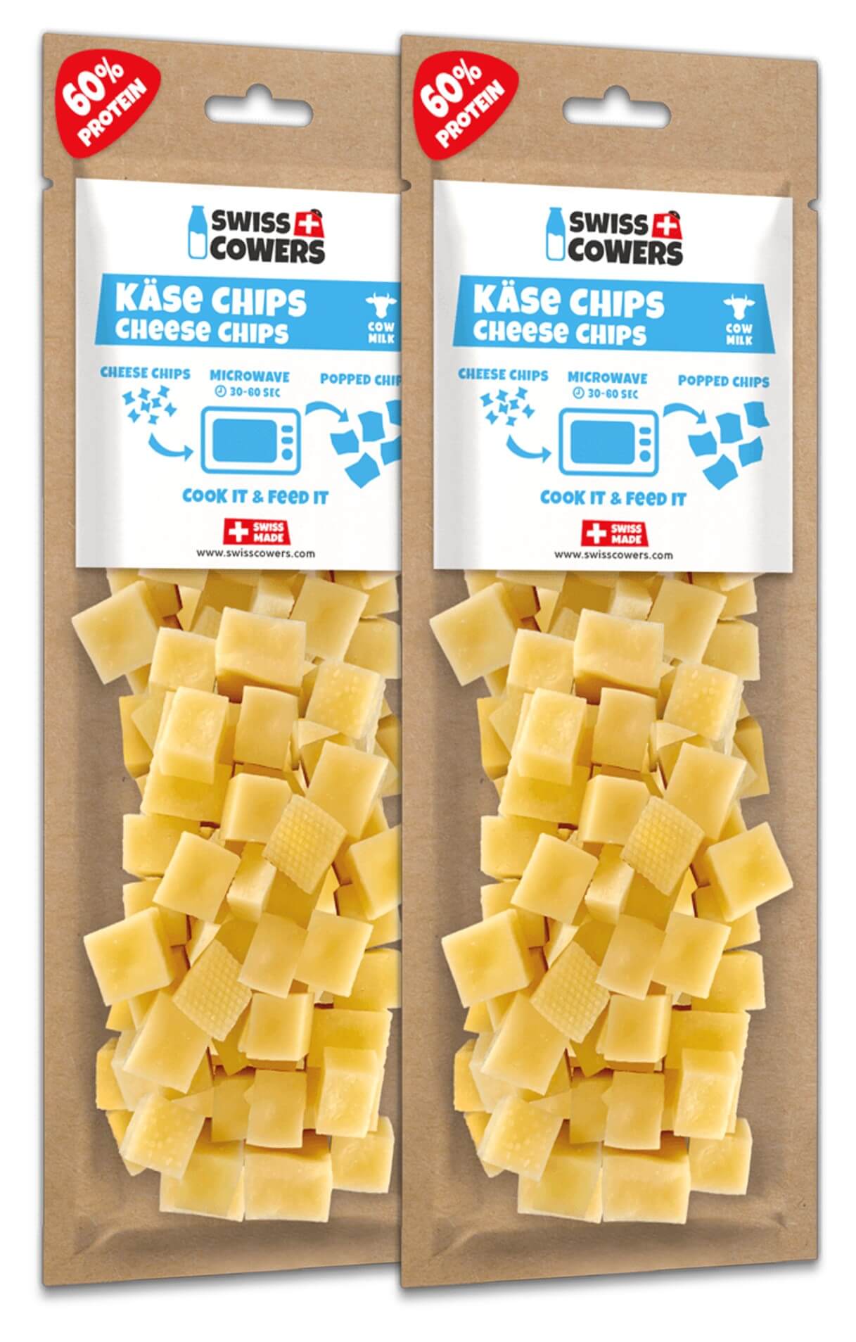 SwissCowers Cheese Chips 