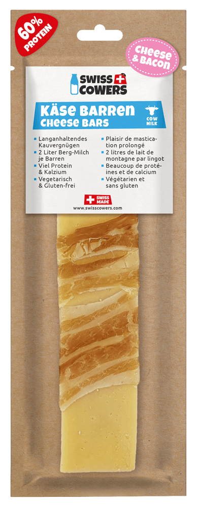 SwissCowers Cheese Bars Bacon