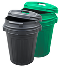 Unbranded Storage Bucket with lid 70 litre