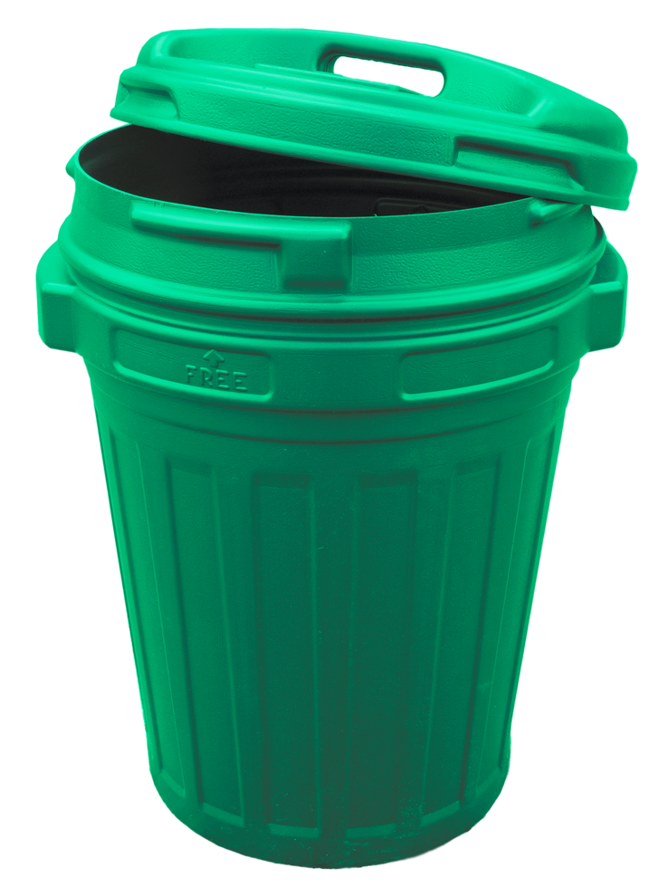 Unbranded Storage Bucket with lid 70 litre