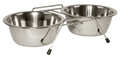 Stainless Steel Twin Feeder 2 x 450 ml 