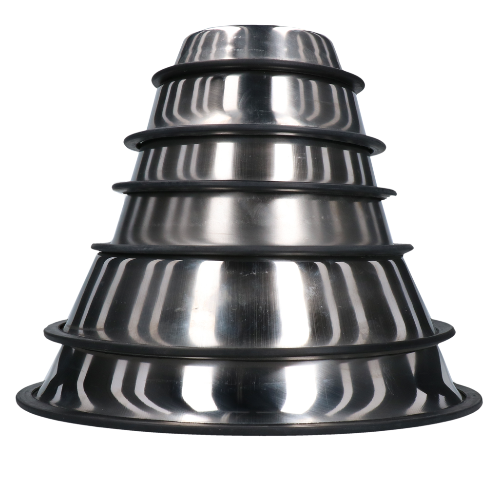 Anti-slip Food & Drinking Bowl Stainless Steel 450 ml Ø 19 cm