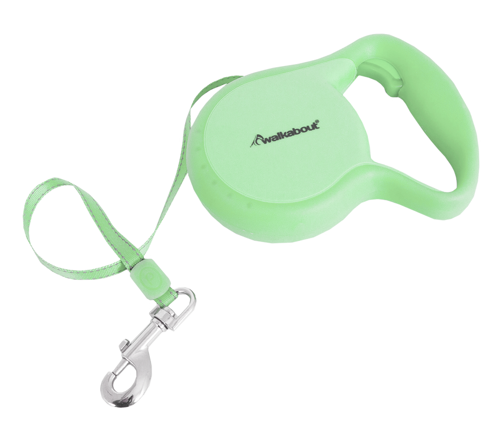Petmate Walkabout Retractable Leash Glow in the Dark