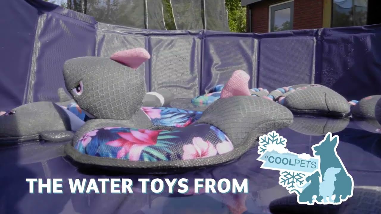 CoolPets Pull Me! Crocky Rope Flower